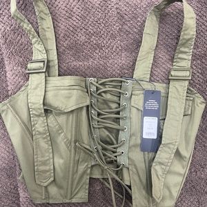 Fashion Nova Ready Set Go Corset Top